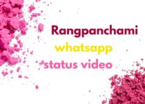 rangpanchmi whatsapp status video